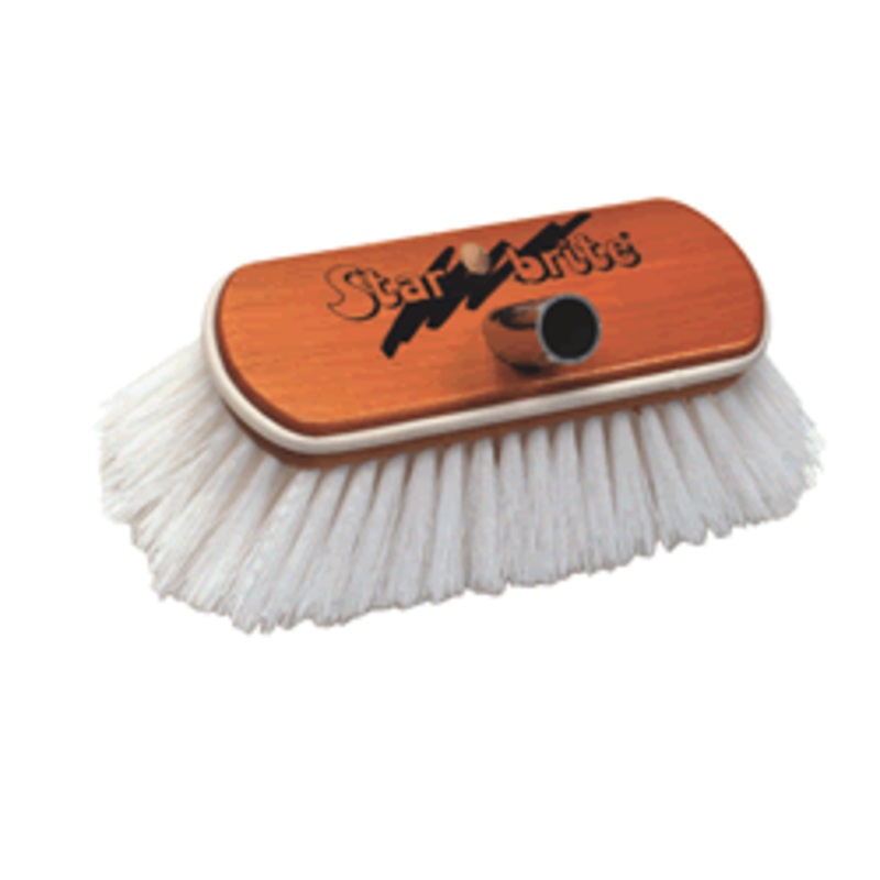 Starbrite Woodn Blck Brush Hard 8″ [040152]