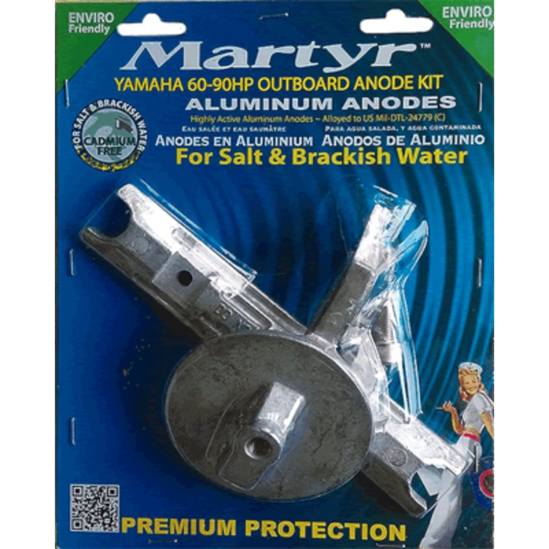 Martyr Anode Kit Yamaha 60-90 Hp [CMY6090KITA]