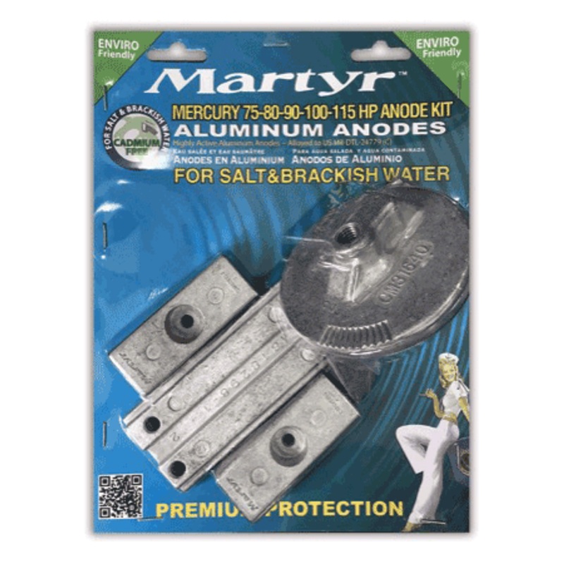 Martyr Merc 75-115 Anode Kit [CMM75115KITA]
