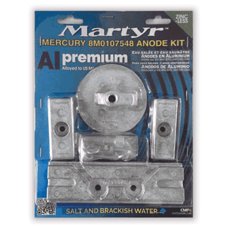 Martyr Merc 8m0107548 Anode Kit [CM8M0107548KITA]