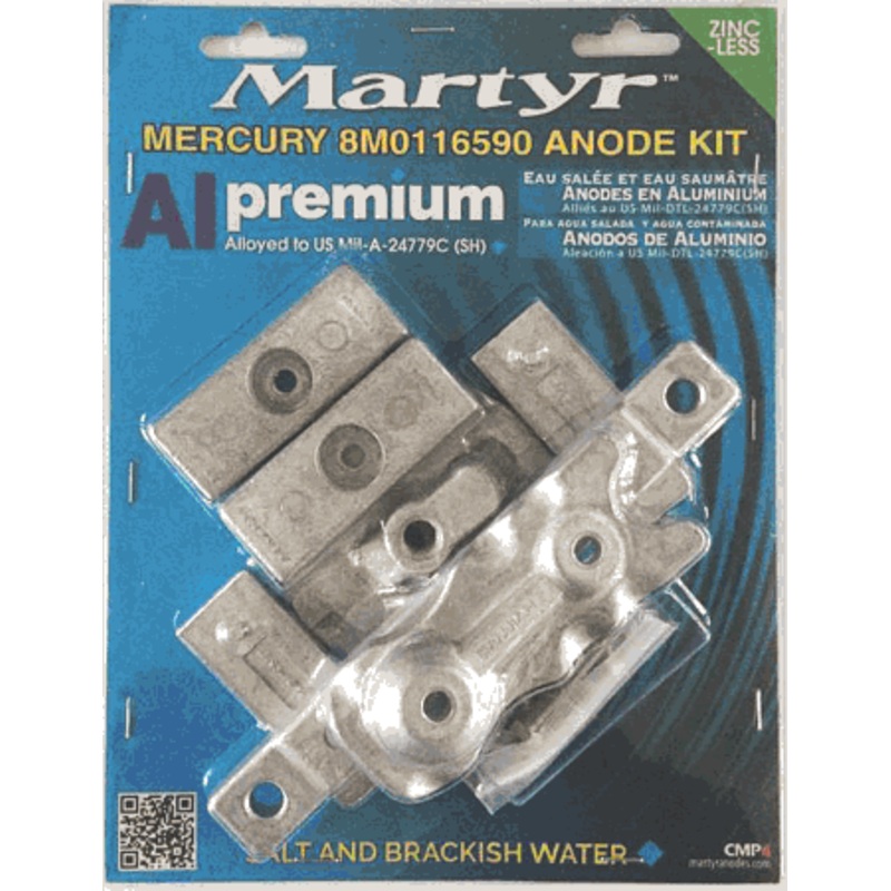 Martyr Merc Verado Anode Kit [CM8M0116590KITA]