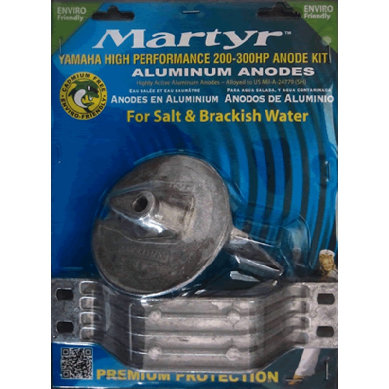 Martyr Yamaha 300-350hp Ob Kit Alum [CMY300350KITA]