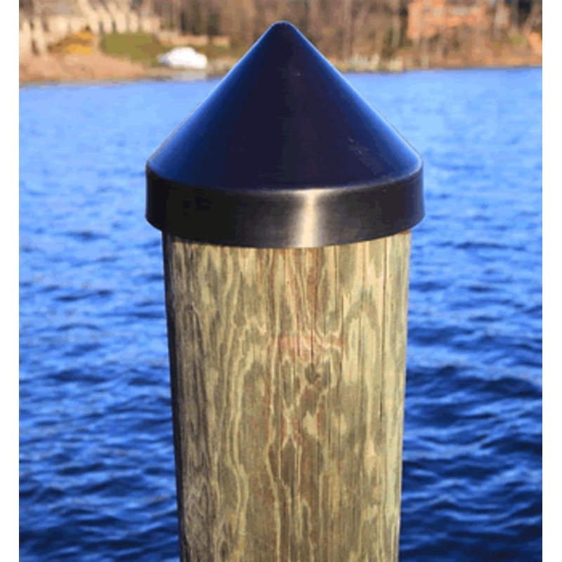 Monarch Marine Black Cone Piling Cap 8″ [BCPC8]