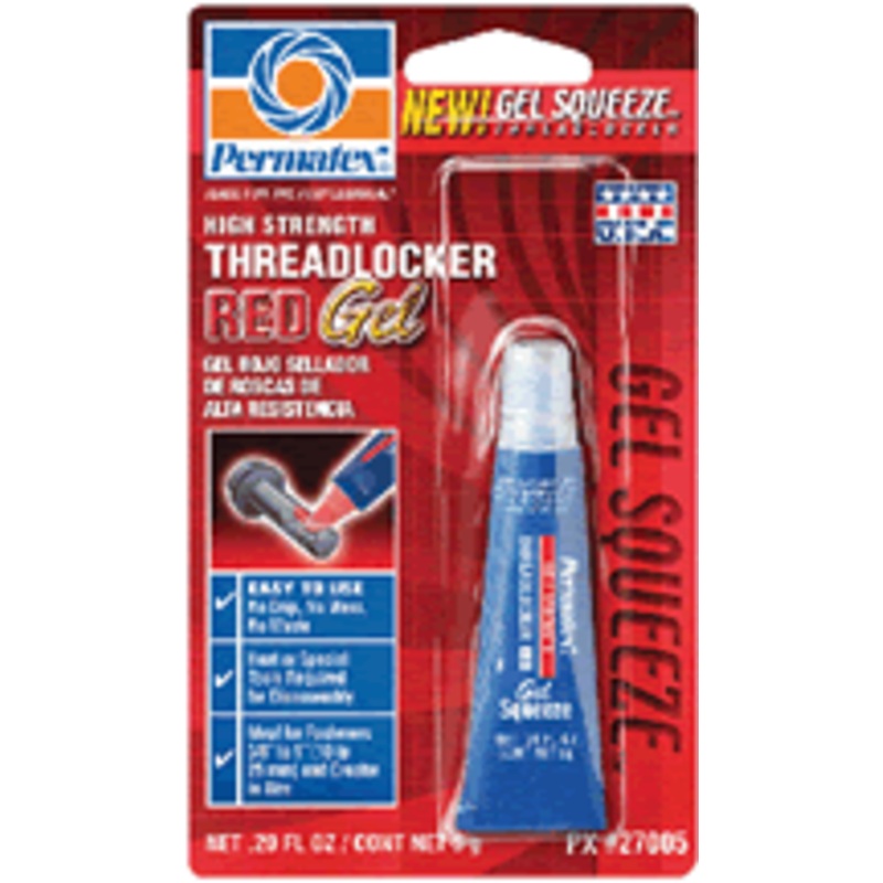 Permatex Threadlocker Red Gel .5GR [27005]