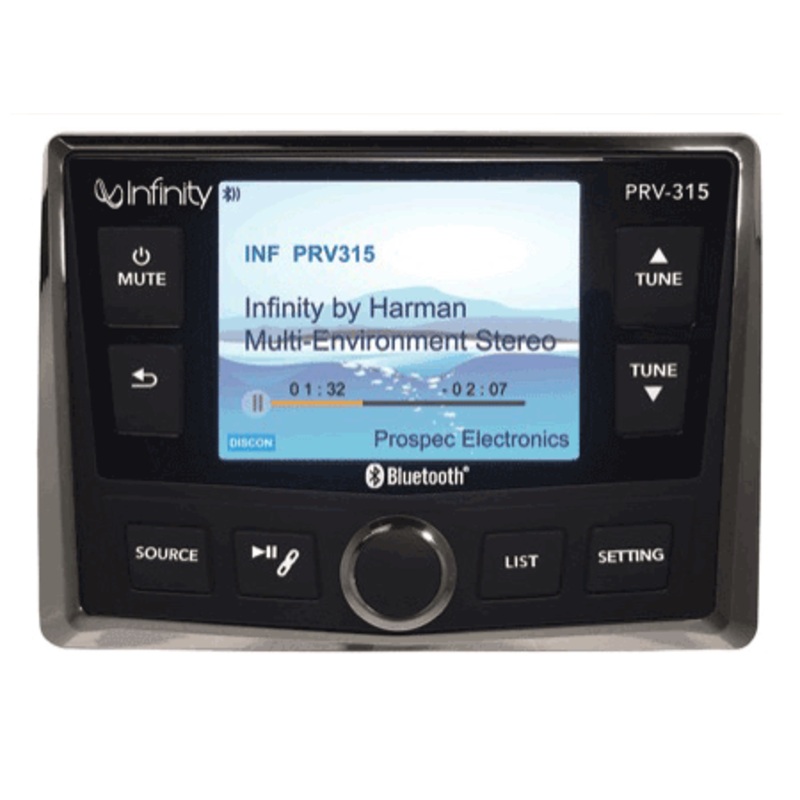 Prospec Am/Fm/Usb/Bt W/P Stereo [INF-PRV315]