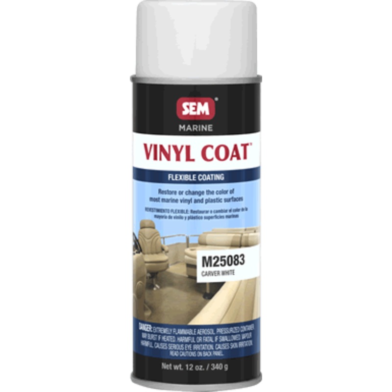 Sem Marine Vinylcoat Carver White [M25083]