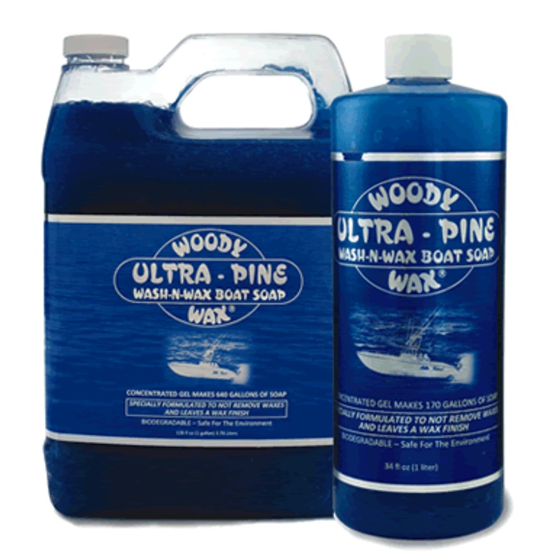 Woody Wax Pine Wash-N-Wax Boat Soap Qt [WASH32]