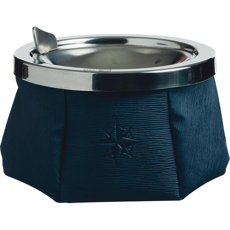 Marine Business Windproof Ashtray w/Lid – Navy Blue [30101]