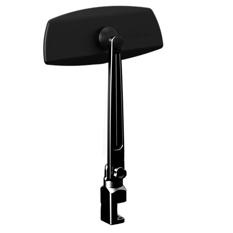 PTM Watersports Pontoon Mirror/Bracket Kit w/VR-100 Pro  PCX-200 (Black) [P13157-200TEBBK]