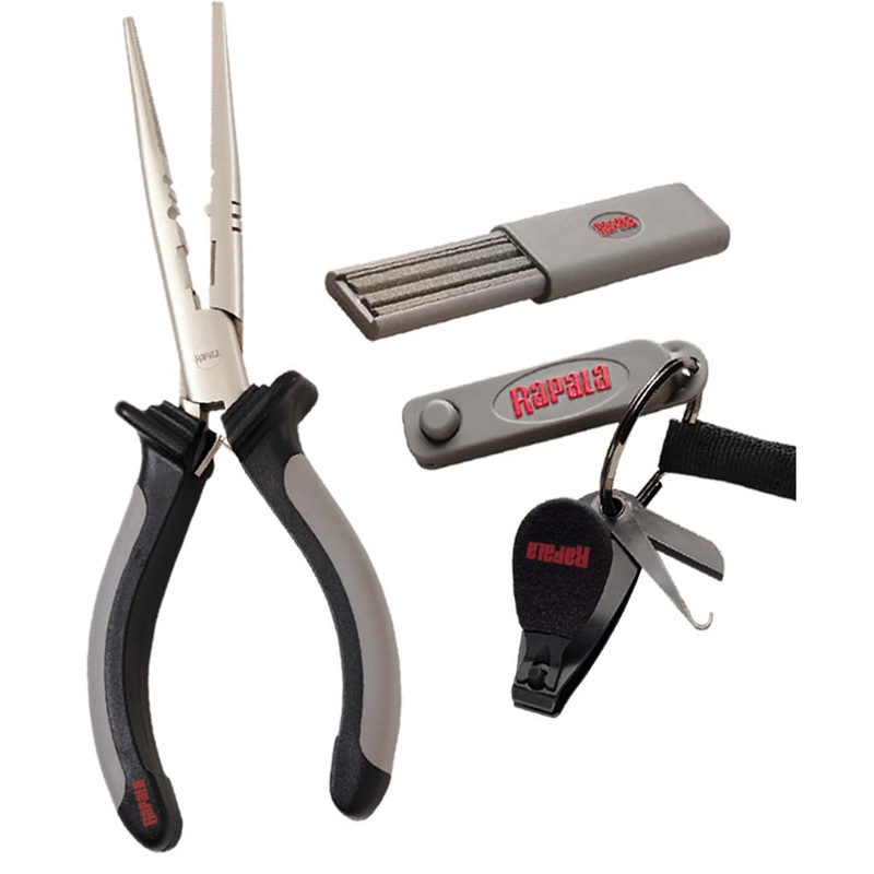 Rapala Combo Pack – Pliers, Clipper, Punch  Sharpener [RTC-6PCHS]