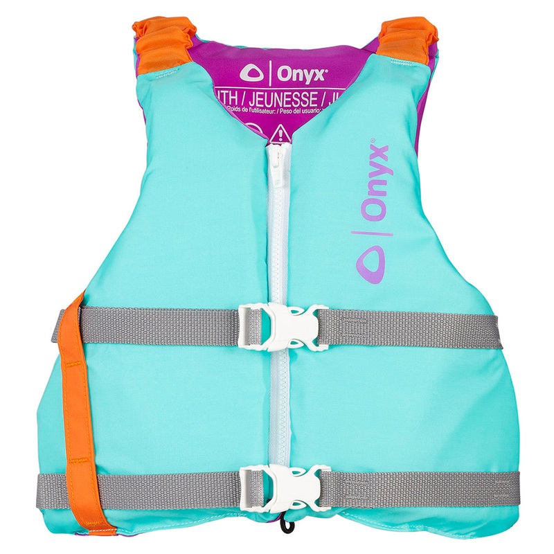 Onyx Youth Universal Paddle Vest – Aqua [121900-505-002-21]