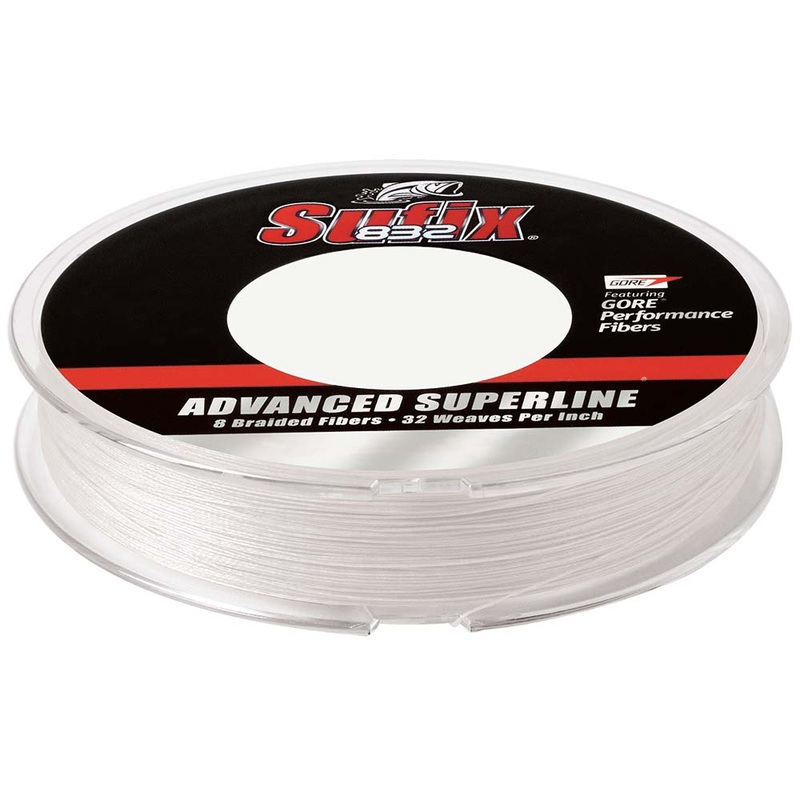 Sufix 832 Advanced Superline Braid – 10lb – Ghost – 150 yds [660-010GH]