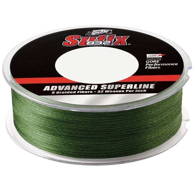 Sufix 832 Advanced Superline Braid – 6lb – Low-Vis Green – 600 yds [660-206G]