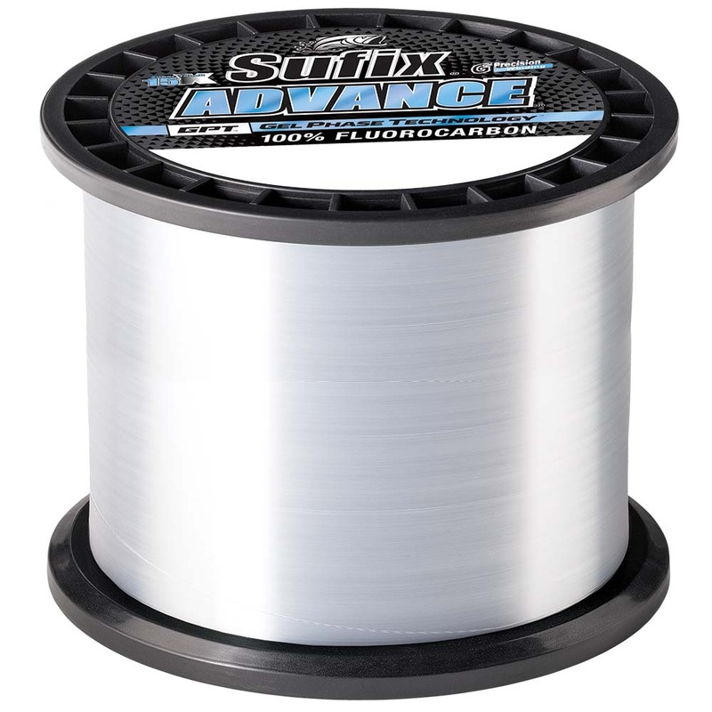 Sufix Advance Fluorocarbon – 10lb – Clear – 1200 yds [679-1010C]