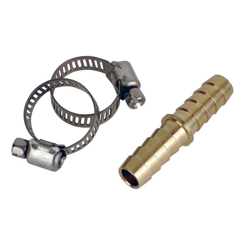 Attwood 3/8″ Hose Mender In-Line Fuel Splice Kit w/SS Clamps [11822-6]