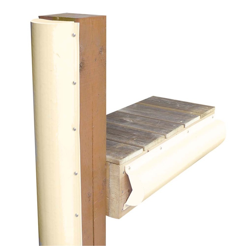 Dock Edge Piling Bumper – One End Capped – 6 – Beige [1020SF]