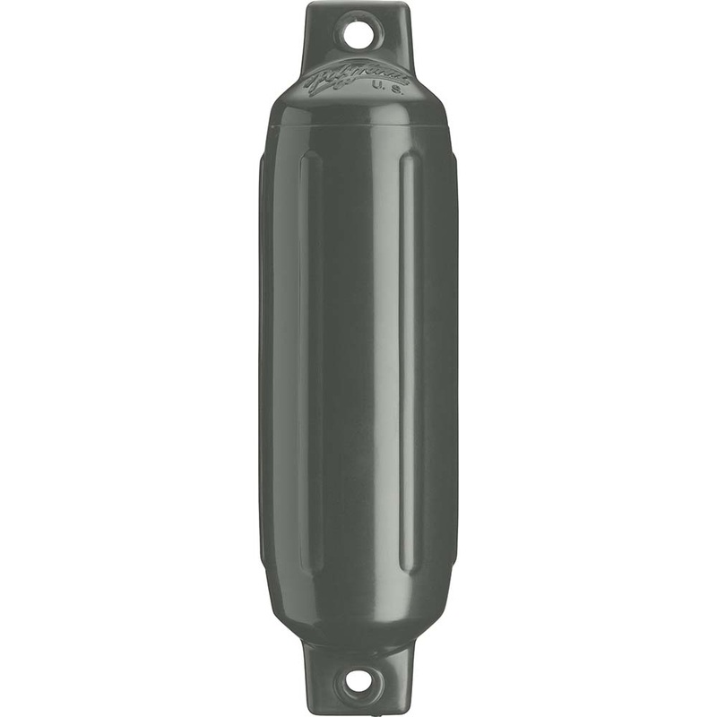 Polyform G-1 Twin Eye Fender 3.5″ x 12.8″ – Graphite [G-1 GRAPHITE]