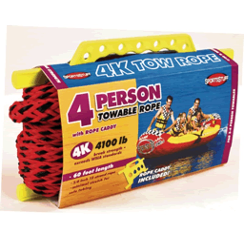 Sportsstuff Four Person Tow Rope 60′ [57-1532]
