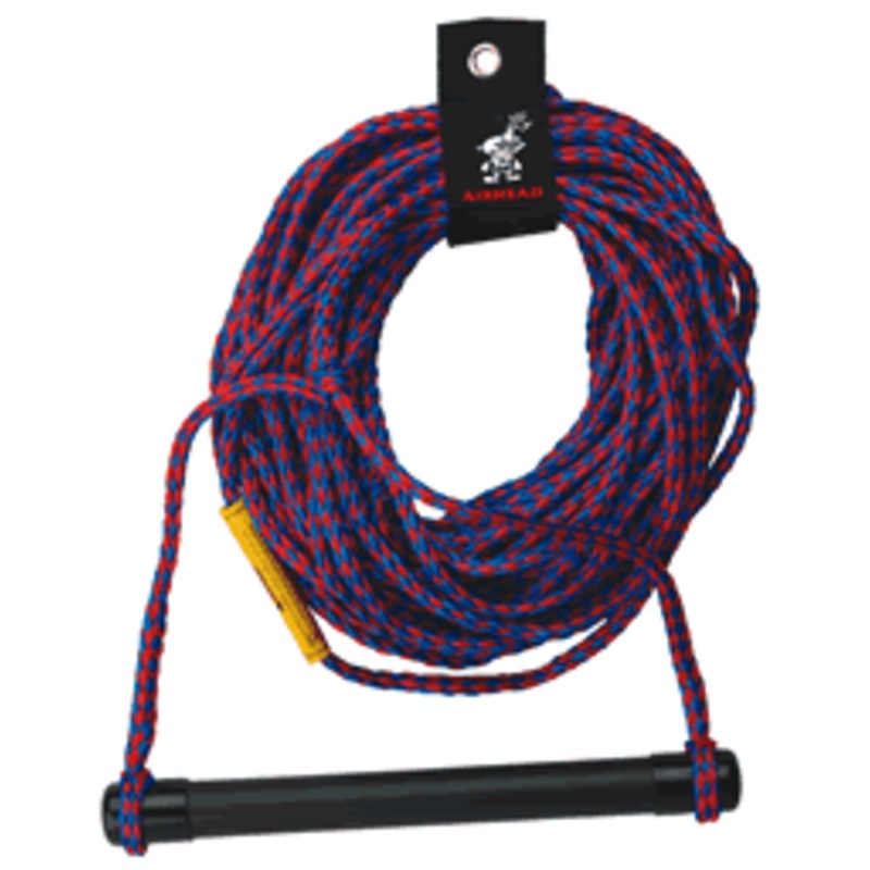 Airhead Ski Rope 75′ W/Alum Handle [AHSR-1]