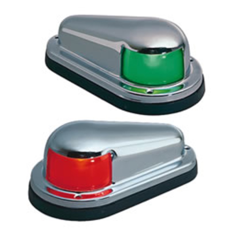 Perko Horizontal Mt Side Lights 12v [0915DP0CHR]