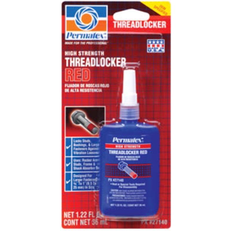 Permatex Threadlocker Red 36ml Bottle [27140]