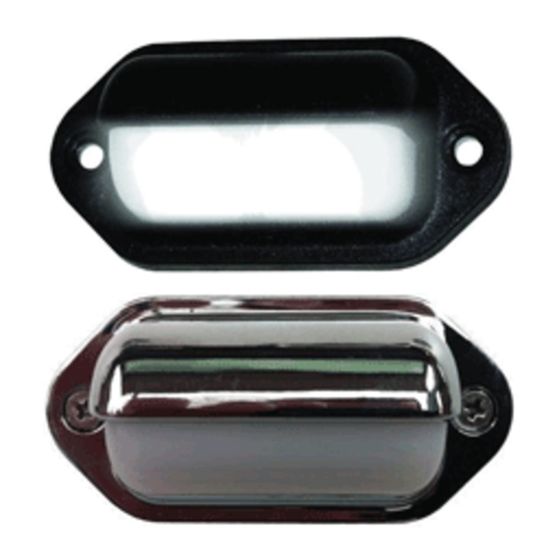 T-H Marine Black Led Courtesy Light White [LED-51816-DP]