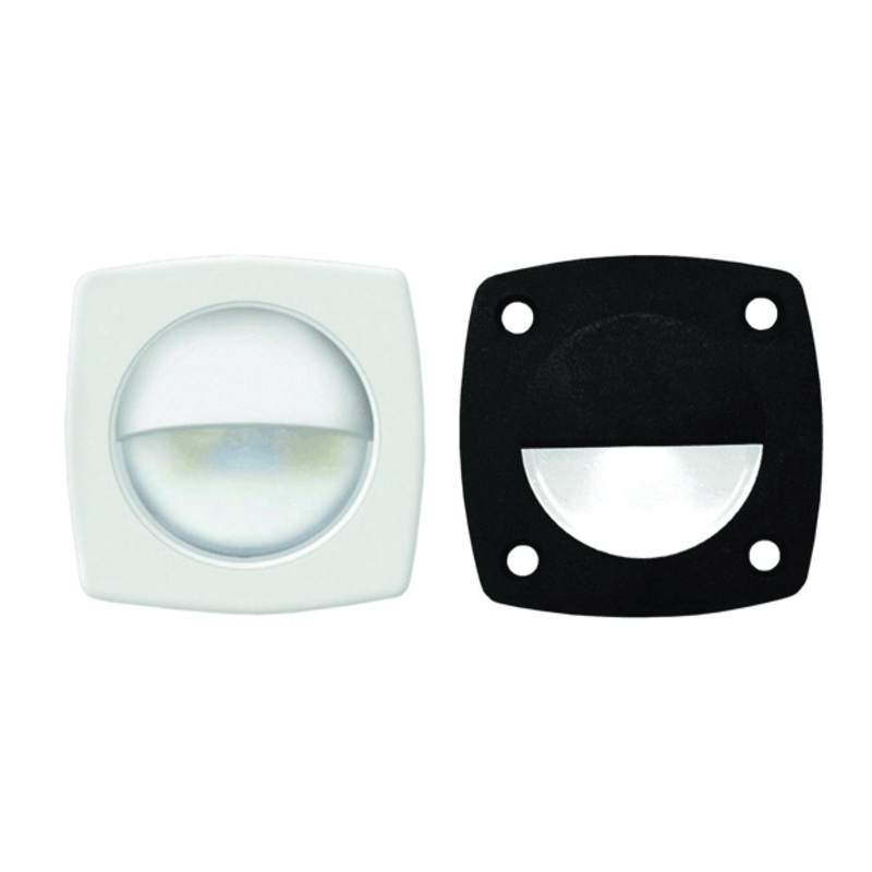 T-H Marine Black Led Courtesy Light White [LED-51891-DP]