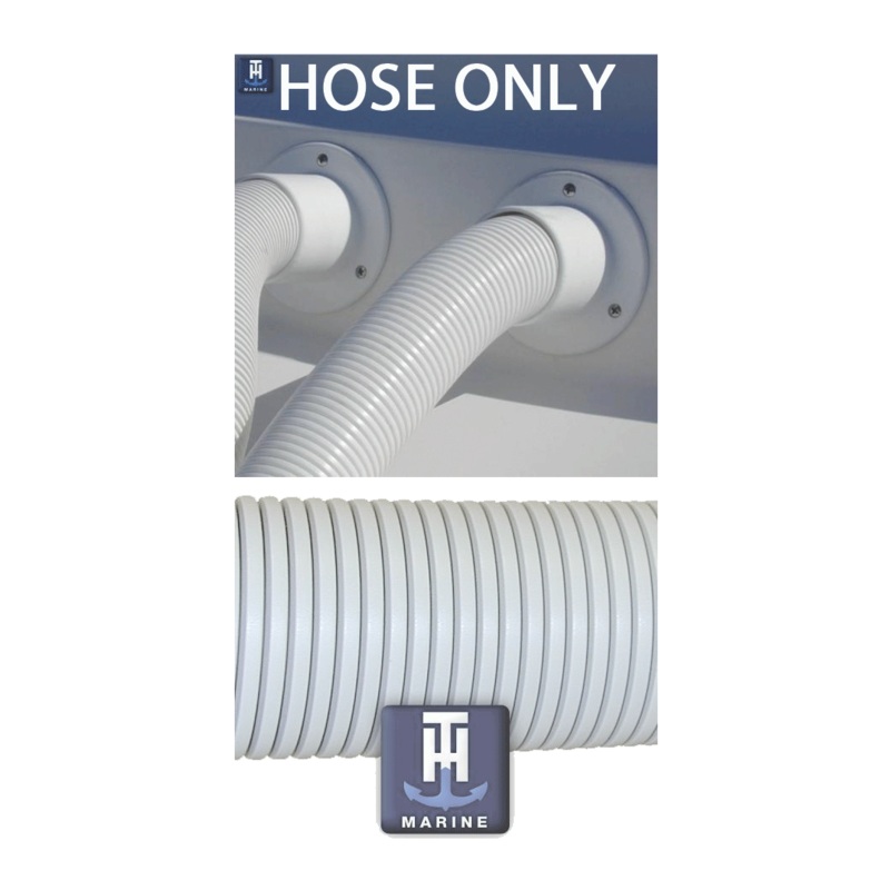 T-H Marine Rigging Hose 2″ White 50′ [RFH-2-DP]