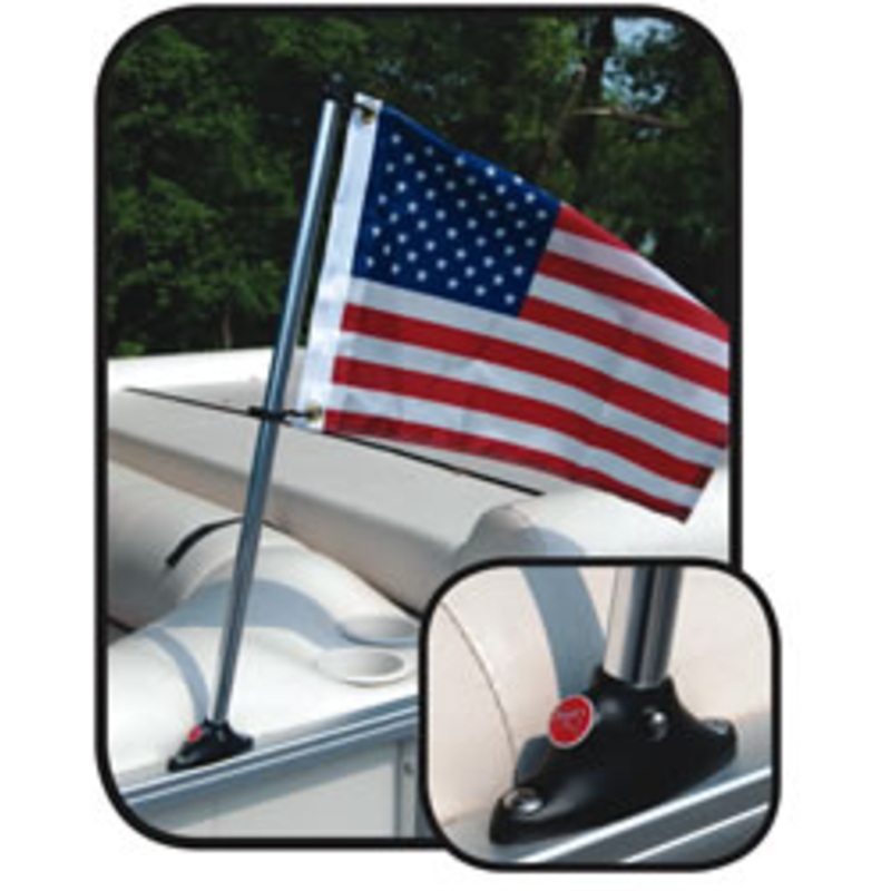 Taylor Made Pontoon Flag Pole Kit 24″ [921]
