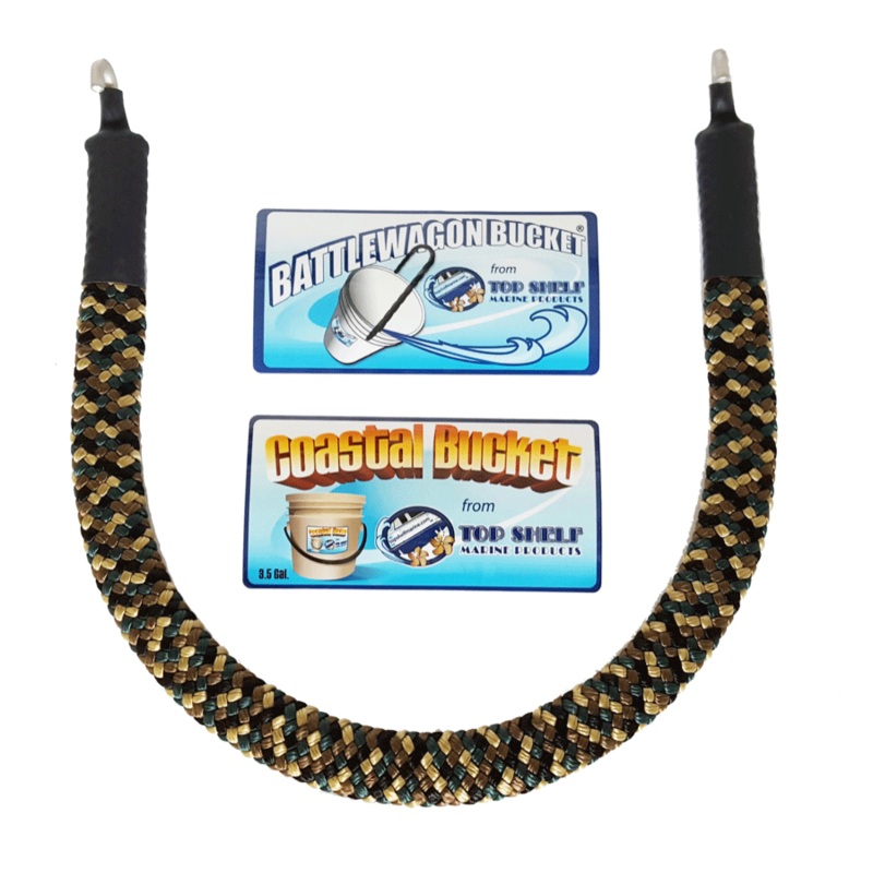 Top Shelf Marine Rope Handle Only Green Camo/Black [02- BWB-HO-CAMO/Black]