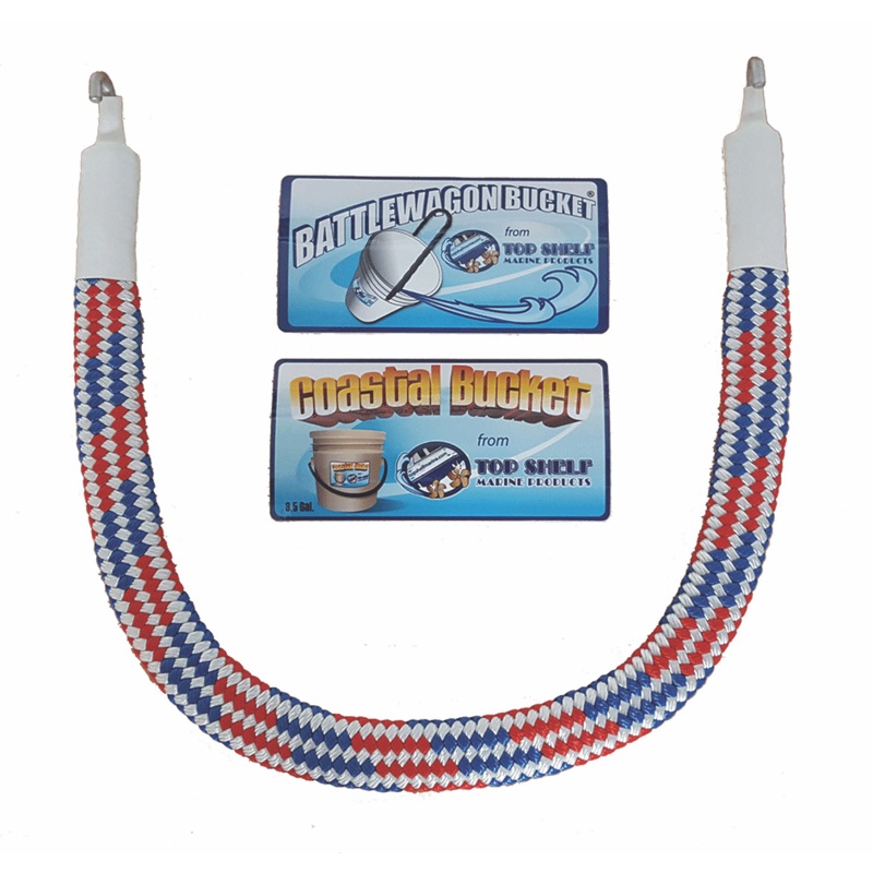 Top Shelf Marine Rope Handle Only Red/Wh/Blue [02- BWB-HO-RWB]