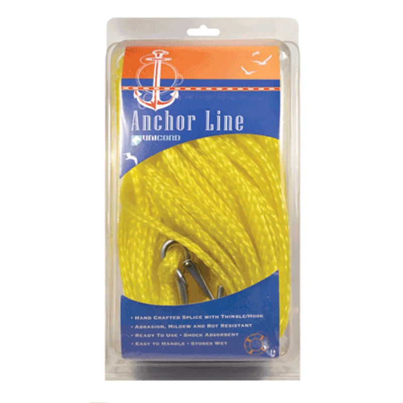 Unicord 1/4×50’Poly Line W/Hook301317 [301317]