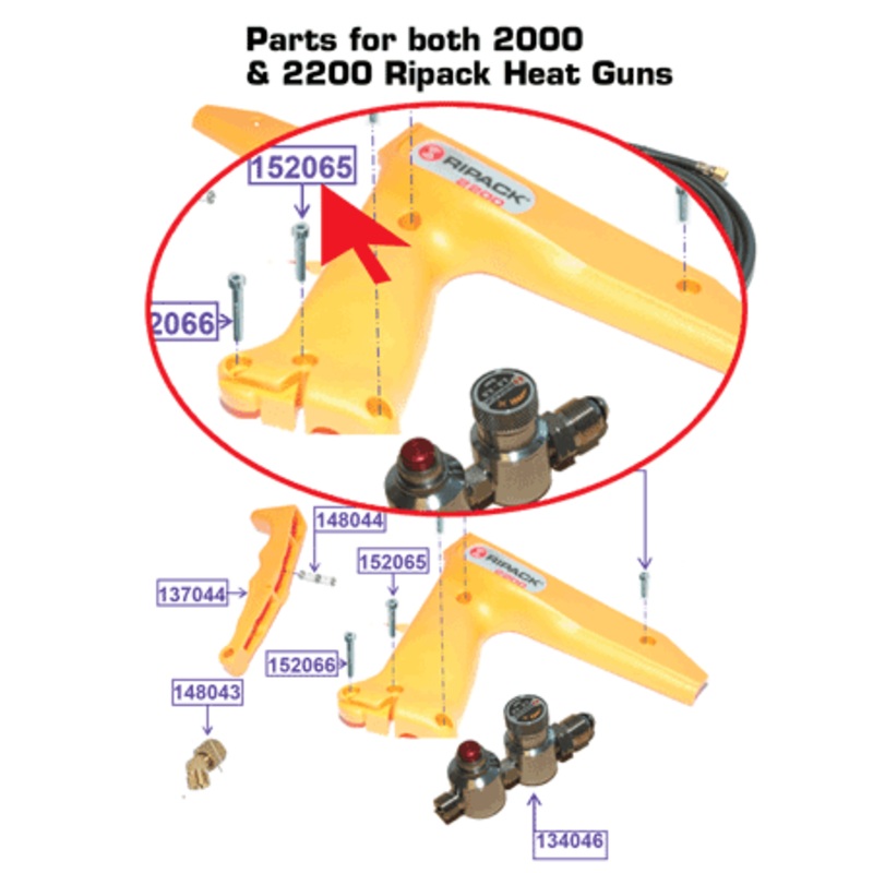 Ripack Screw 4×25 F/2000/2200 [152065]