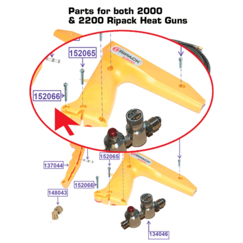 Ripack Screw 4×30 F/2000/2200 [152066]