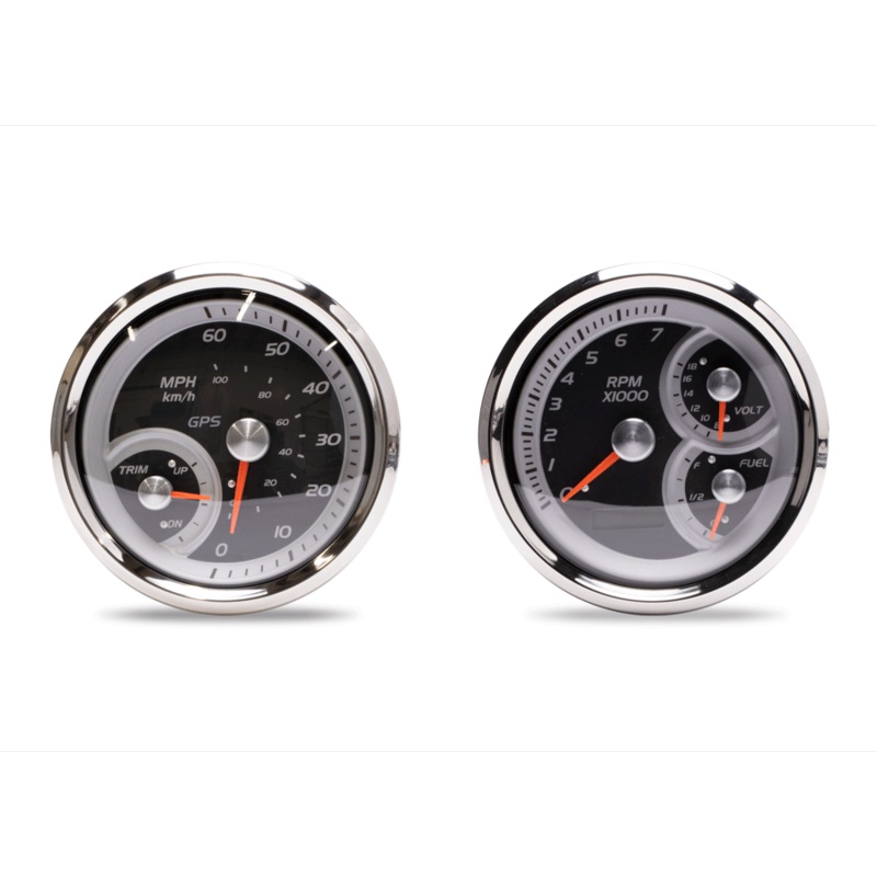 Seastar Mf Gauge Kit Brp/Suzuki [22010P]