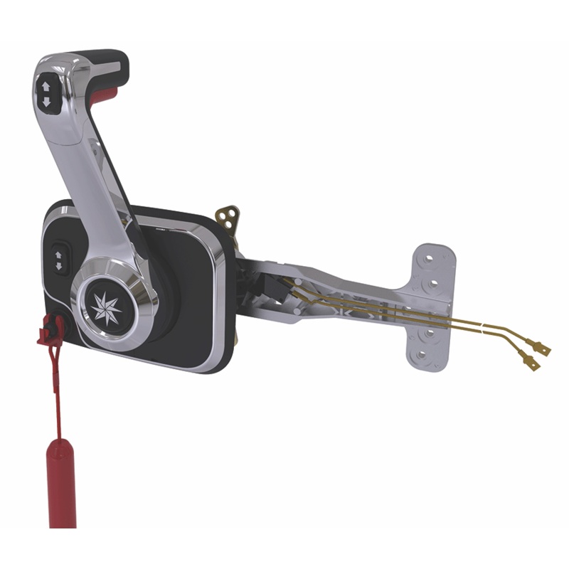 Seastar Side Mt Control Chr W/Tilt [CHX8052P]