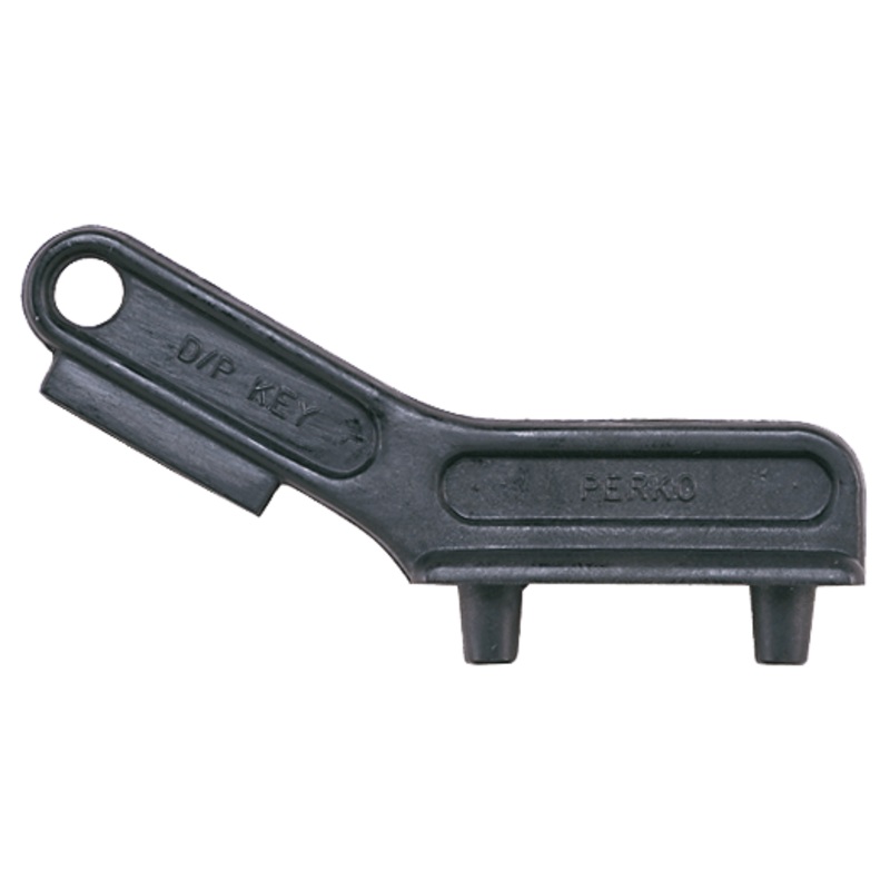 Perko Deck Plate Key Black Plastic [12487-8DP]