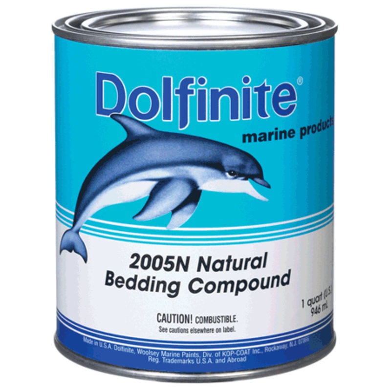 Pettit Paint Bedding Compound Natural Qt [742005108]