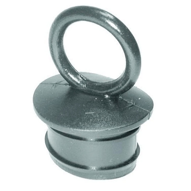 T-H Marine Push Plug Vinyl Black 1-1/2″ [PP-150-DP]