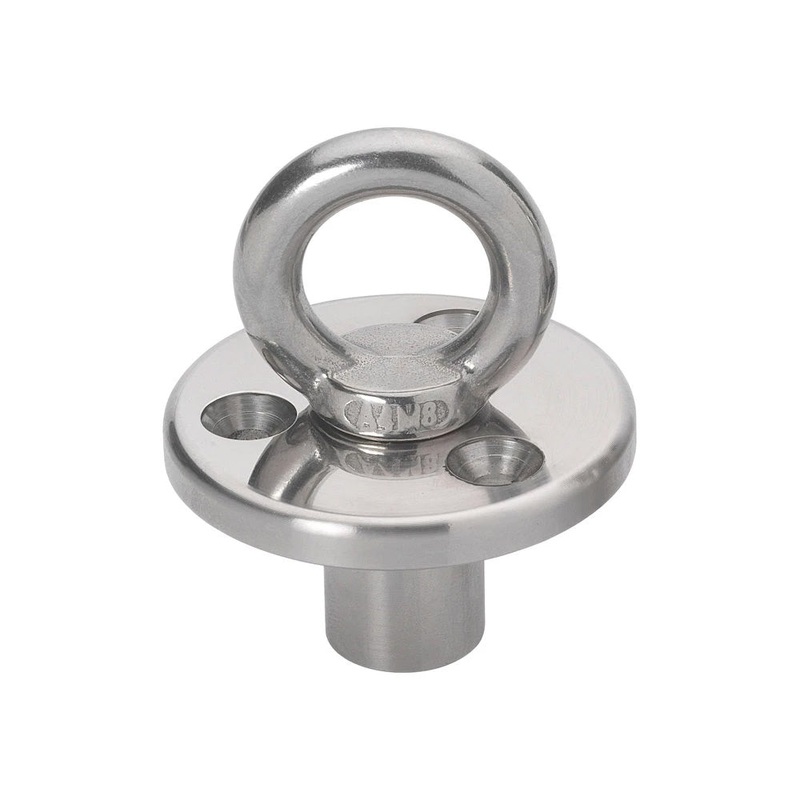 Barton Deck Plate w/Fixing  Eye w/Blanking Plug – M8 Eye [60360]