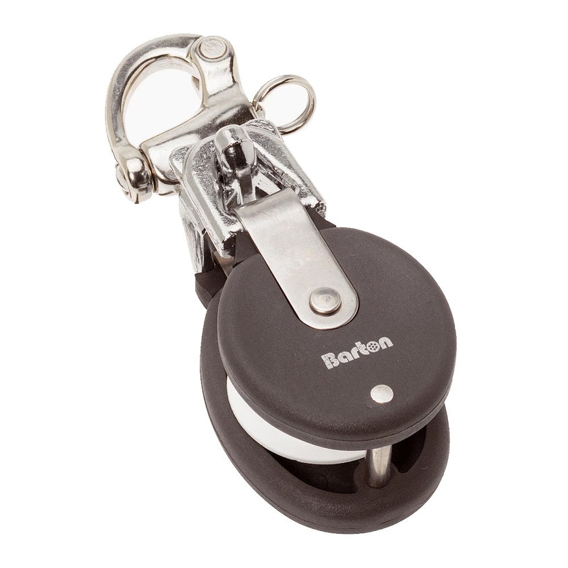 Barton Large Snatch Block f/Yachts Up to 40′ (12.2M) – Stainless Steel Snap [90401]