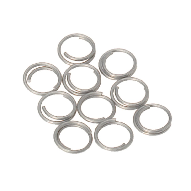 Barton Stainless Steel Split Rings – 10mm – 10-Pack [60190]