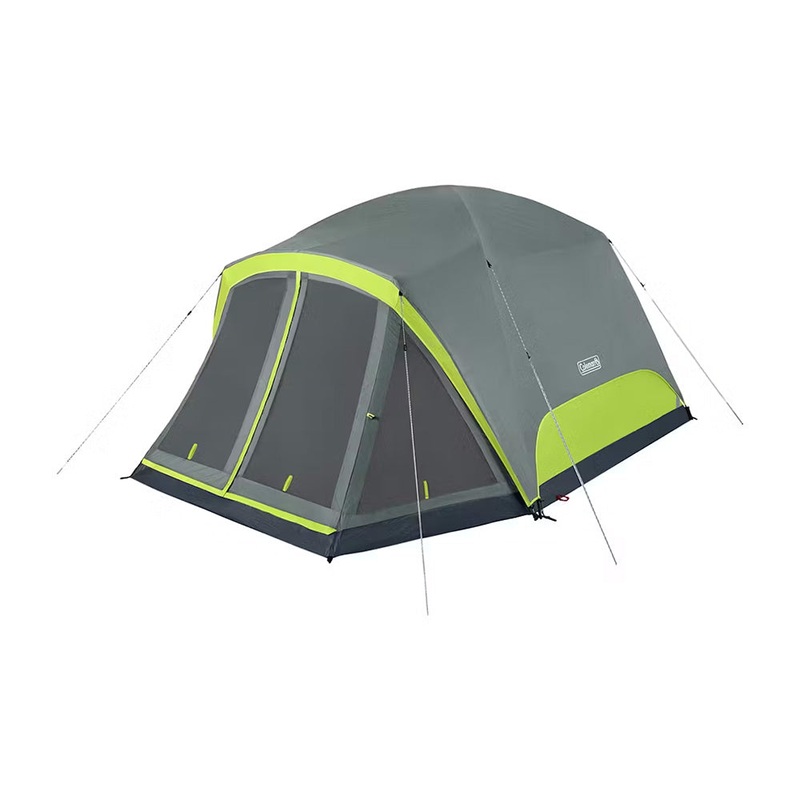 Coleman 6-Person Skydome Camping Tent w/Screen Room – Rock Grey [2207041]