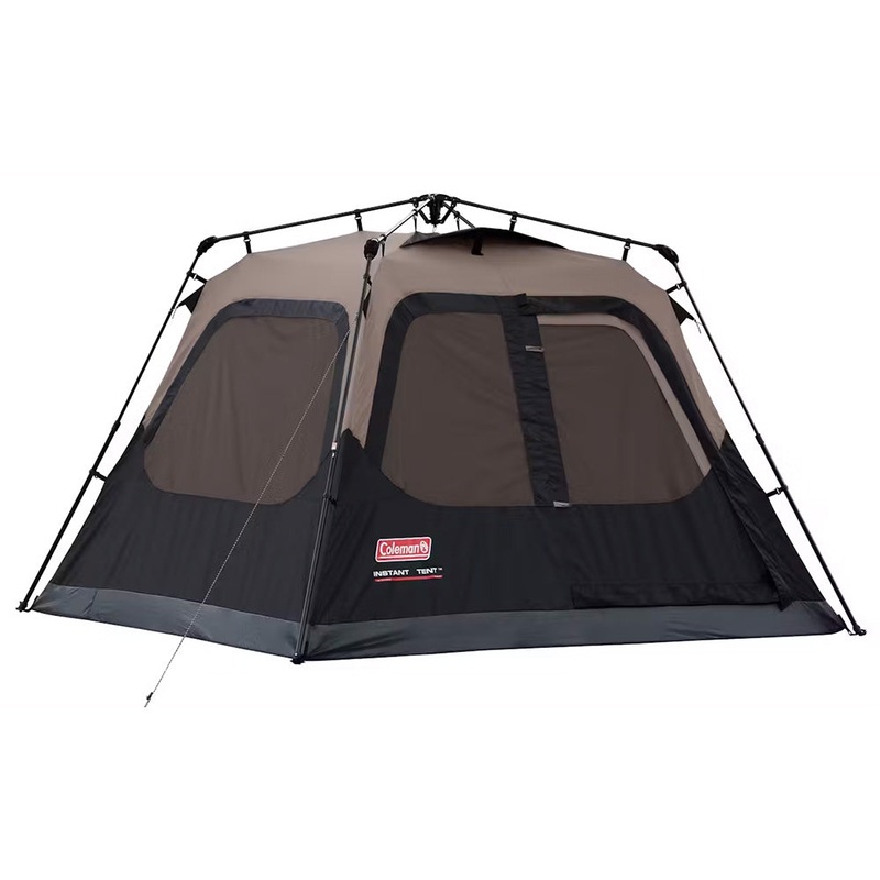 Coleman 4-Person Cabin Camping Tent w/Instant Setup – Black [2206916]
