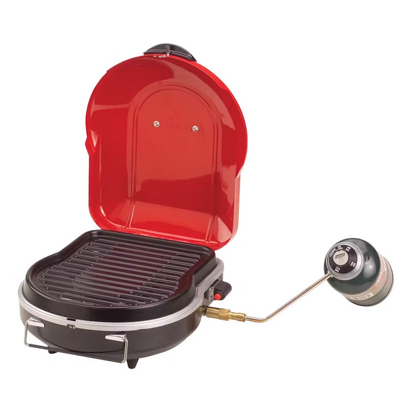 Coleman Fold N Go+ Propane Grill – Red [2000020932]