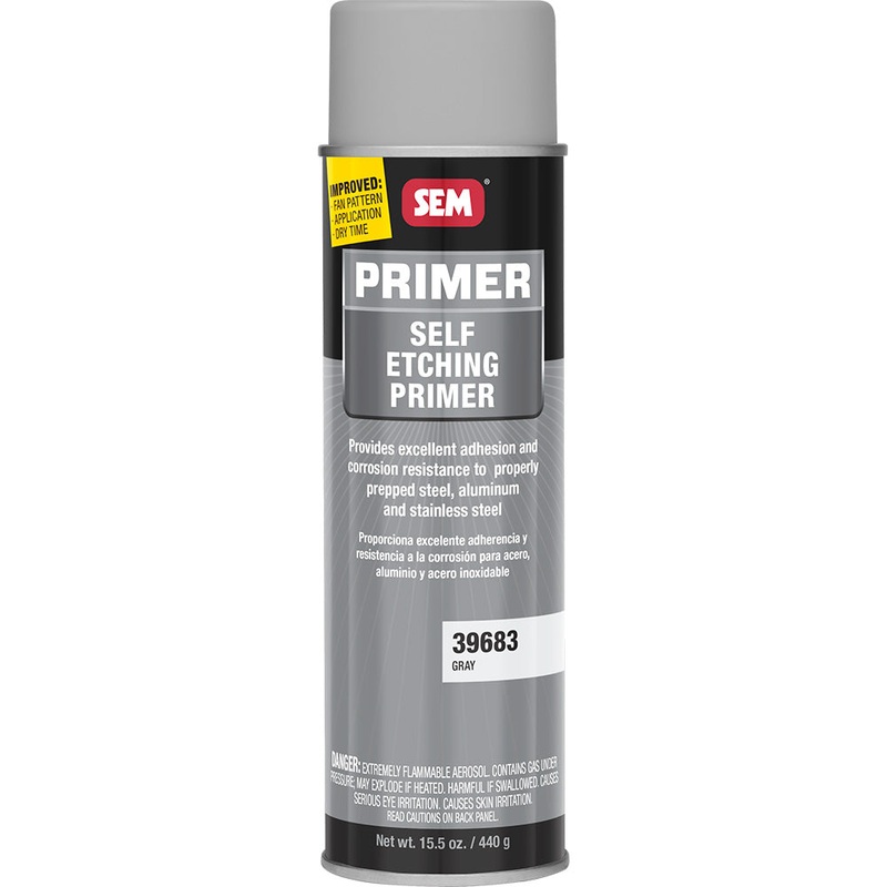 SEM Self Etching Primer – 20oz Aerosol Can – Grey [39683]
