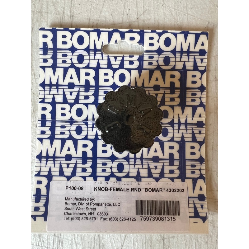 Bomar Knob 5/16 Female F/Cst Hatch [P100-08]