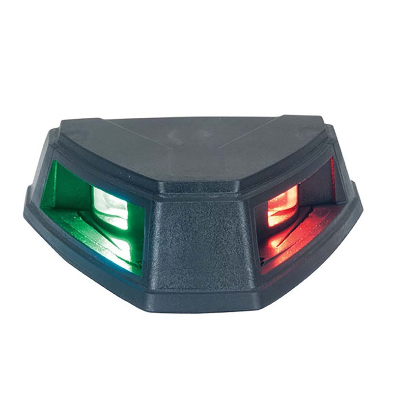 Perko 12V LED Bi-Color Navigation Light – Black [0655001BLK]