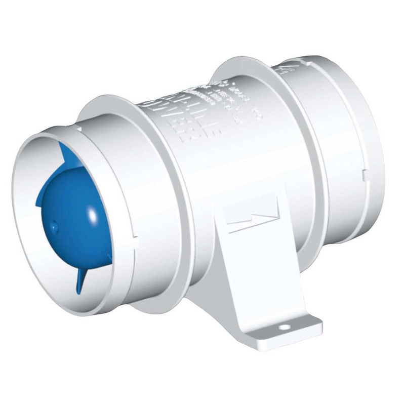 Rule In-Line 3″ Bilge Blower – 24V [140-24V]