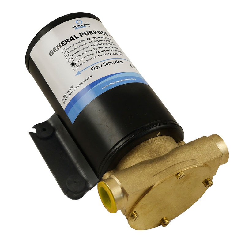 Albin Group Marine General Purpose Pump FIP F4 – 24V – 12 GPM [04-01-006]